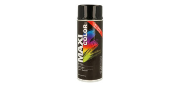 Aerosol o spray - PINTURA SPRAY MAXI COLOR BRILLO 400 ML RAL 9005 NEGRO INTENSO