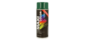 Aerosol o spray - PINTURA SPRAY MAXI COLOR BRILLO 400 ML RAL 6005 VERDE MUSGO