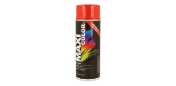 Aerosol o spray - PINTURA SPRAY MAXI COLOR BRILLO 400 ML RAL 2002 NARANJA SANGUINEO