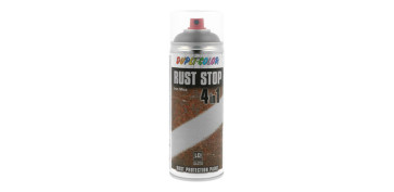 Aerosol o spray - PINTURA ANTIOXIDANTE SPRAY RUST STOP 400 ML FORJA ANTRACITA