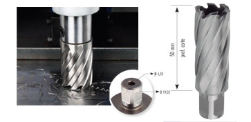 Cepillos, tazas y coronas - CORONA 500R BLUE MASTER BASE ELECTROMAGNETICA CORTE ACERO HSS