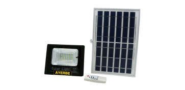 Iluminacion industrial - FOCO SOLAR LED AYERBE 25SW CON SENSOR DE MOVIMIENTO 620660