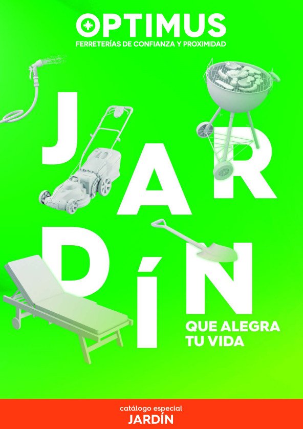 Ofertas para decorar tu jard&iacute;n, folleto 2026 Optimus