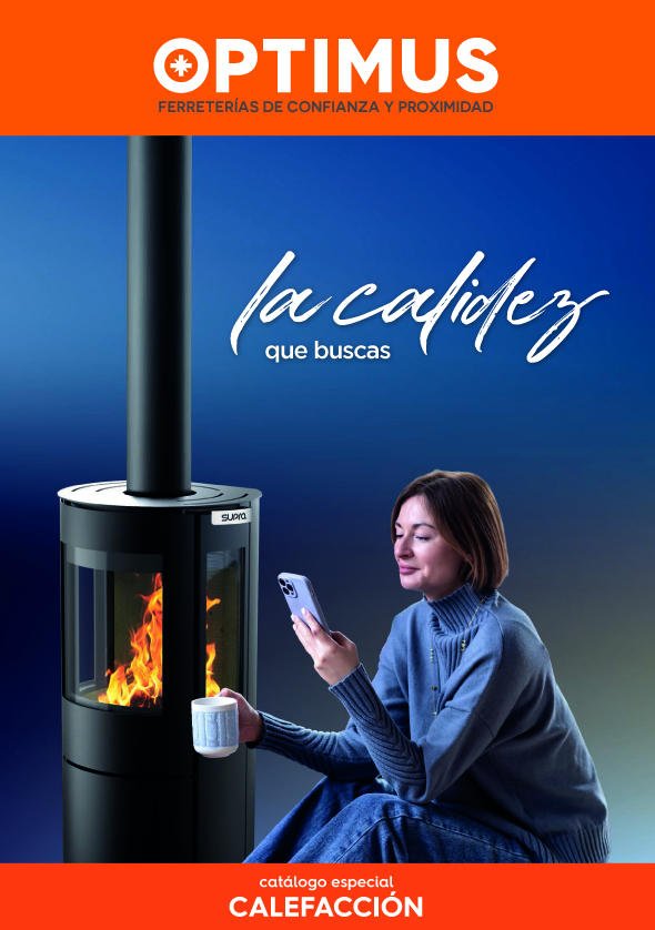 Folleto de ofertas en calefacción, estufas y radiadores